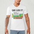 Can I Lick It Periodic Table Chart Science Teacher Men's V-Neck T-Shirt, novelty gifts, funny gifts Can I Lick It Periodic Table Chart Science Teacher Men's V-Neck T-Shirt, novelty gifts, funny gifts
