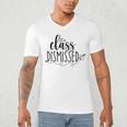 I Love You All Class Dismissed Teacher Last Day Of School Men's V-Neck T-Shirt, novelty gifts, funny gifts I Love You All Class Dismissed Teacher Last Day Of School Men's V-Neck T-Shirt, novelty gifts, funny gifts