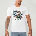 Music Education Matters Music Teacher Appreciation Women Men's V-Neck T-Shirt, novelty gifts, funny gifts Music Education Matters Music Teacher Appreciation Women Men's V-Neck T-Shirt, novelty gifts, funny gifts