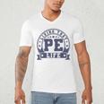 PE Teacher Living That PE Life Physical Education Teacher Men's V-Neck T-Shirt, novelty gifts, funny gifts