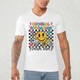 Retro Special Education Squad Groovy Dream Team Teacher Men's V-Neck T-Shirt, novelty gifts, funny gifts