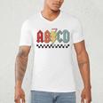 Rock Abcd Back To School Abcd Preschool Teacher Appreciation Men's V-Neck T-Shirt, novelty gifts, funny gifts Rock Abcd Back To School Abcd Preschool Teacher Appreciation Men's V-Neck T-Shirt, novelty gifts, funny gifts