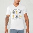Science Labs Dogs Labrador Retriever Science Teacher Men's V-Neck T-Shirt, novelty gifts, funny gifts Science Labs Dogs Labrador Retriever Science Teacher Men's V-Neck T-Shirt, novelty gifts, funny gifts