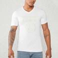 Science Teacher Biology Microbiology Pun Men's V-Neck T-Shirt, novelty gifts, funny gifts