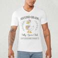 Second Grade Silly Goose Club For Teacher Or Student Men's V-Neck T-Shirt, novelty gifts, funny gifts