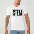 Stem Teacher Science Technology Engineering Math Teachers Men's V-Neck T-Shirt, novelty gifts, funny gifts