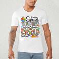 It Takes A Special Teacher To Hear What A Child Cannot Say Men's V-Neck T-Shirt, novelty gifts, funny gifts
