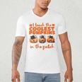 I Teach The Cutest Pumpkins Halloween Teacher Cat Lover Men's V-Neck T-Shirt, novelty gifts, funny gifts I Teach The Cutest Pumpkins Halloween Teacher Cat Lover Men's V-Neck T-Shirt, novelty gifts, funny gifts