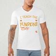 I Teach The Cutest Pumpkins In The Patch Shirt Teacher Men's V-Neck T-Shirt, novelty gifts, funny gifts I Teach The Cutest Pumpkins In The Patch Shirt Teacher Men's V-Neck T-Shirt, novelty gifts, funny gifts