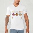 I Teach The Cutest Turkeys School Teachers Thanksgiving Men's V-Neck T-Shirt, novelty gifts, funny gifts