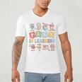 Teacher Groovy Play Is Learning Back To School Men's V-Neck T-Shirt, novelty gifts, funny gifts Teacher Groovy Play Is Learning Back To School Men's V-Neck T-Shirt, novelty gifts, funny gifts