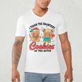 Teacher Of Smart Cookies Cute Gingerbread Teacher Christmas Men's V-Neck T-Shirt, novelty gifts, funny gifts Teacher Of Smart Cookies Cute Gingerbread Teacher Christmas Men's V-Neck T-Shirt, novelty gifts, funny gifts