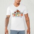 Test Day Teacher Shirt You Can Do Hard Things Women Kids Men's V-Neck T-Shirt, novelty gifts, funny gifts