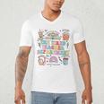 The Tired Teachers Department Retro Groovy Back To School Men's V-Neck T-Shirt, novelty gifts, funny gifts The Tired Teachers Department Retro Groovy Back To School Men's V-Neck T-Shirt, novelty gifts, funny gifts