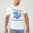 Weird Teachers Build Character Shirt Raccoon Dancing Men's V-Neck T-Shirt, novelty gifts, funny gifts Weird Teachers Build Character Shirt Raccoon Dancing Men's V-Neck T-Shirt, novelty gifts, funny gifts