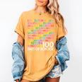 100th Day Of School Teacher Kids 100 Days Math Numbers Women's Comfort Colors T-Shirt Mustard 100th Day Of School Teacher Kids 100 Days Math Numbers Women's Comfort Colors T-Shirt Mustard