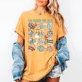 12 Days Of Art Teacher Christmas Artists Painter Educational Women's Comfort Colors T-Shirt Mustard 12 Days Of Art Teacher Christmas Artists Painter Educational Women's Comfort Colors T-Shirt Mustard