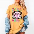In My 1st Grade Era Smile Face Back To School Teacher Kid Women's Comfort Colors T-Shirt Mustard