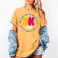 3K Team & Teacher Squad Threes Crew PreK Elementary Team Women's Comfort Colors T-Shirt Mustard 3K Team & Teacher Squad Threes Crew PreK Elementary Team Women's Comfort Colors T-Shirt Mustard