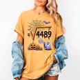 4489 Square Root 67 Math Teacher Halloween Costume Professor Women's Comfort Colors T-Shirt Mustard