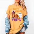 4th Grade Boo Crew Teacher Student Halloween Costume Women's Comfort Colors T-Shirt Mustard