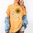 4th Grade Teacher Love Autumn Fall Sunflower Appreciation Women's Comfort Colors T-Shirt Mustard 4th Grade Teacher Love Autumn Fall Sunflower Appreciation Women's Comfort Colors T-Shirt Mustard