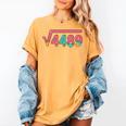 67 Ice Cream Drip Meme Square Root 4489 Slang Math Teacher Women's Comfort Colors T-Shirt Mustard