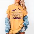 67 Meme Math Teacher Square Root 4489 Halloween Women's Comfort Colors T-Shirt Mustard
