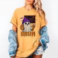67 Teacher Halloween Ghost Six Seven Meme Math Equation Bruh Women's Comfort Colors T-Shirt Mustard 67 Teacher Halloween Ghost Six Seven Meme Math Equation Bruh Women's Comfort Colors T-Shirt Mustard