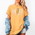 ABCD Back In Class First Day Back To School Teacher Student Women's Comfort Colors T-Shirt Mustard ABCD Back In Class First Day Back To School Teacher Student Women's Comfort Colors T-Shirt Mustard
