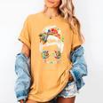 Art Teacher Life Messy Bun Back To School Art Teacher Women's Comfort Colors T-Shirt Mustard Art Teacher Life Messy Bun Back To School Art Teacher Women's Comfort Colors T-Shirt Mustard