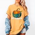 Art Teacher Pumpkin Halloween Night Men Women Women's Comfort Colors T-Shirt Mustard Art Teacher Pumpkin Halloween Night Men Women Women's Comfort Colors T-Shirt Mustard