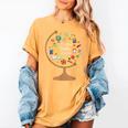 Awesome Teachers T Shirt Teaching Future Leaders Globe For Men Women Women's Comfort Colors T-Shirt Mustard Awesome Teachers T Shirt Teaching Future Leaders Globe For Men Women Women's Comfort Colors T-Shirt Mustard