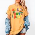Back To School Hooray It's Art Day Art Teacher Artist Women's Comfort Colors T-Shirt Mustard Back To School Hooray It's Art Day Art Teacher Artist Women's Comfort Colors T-Shirt Mustard
