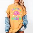 Back To School Kiss Your Brain Cute Teacher Appreciation Women's Comfort Colors T-Shirt Mustard
