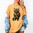 Back To School Raccoon Teachers Student Kids Women's Comfort Colors T-Shirt Mustard Back To School Raccoon Teachers Student Kids Women's Comfort Colors T-Shirt Mustard