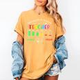 Battery Life Of A School Teacher Monday To Friday For Men Women Women's Comfort Colors T-Shirt Mustard Battery Life Of A School Teacher Monday To Friday For Men Women Women's Comfort Colors T-Shirt Mustard