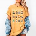 How To Become A Better Reader Animals Reading Teacher Women's Comfort Colors T-Shirt Mustard