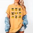 Bee Kind Positive Brave Happy Confident Humble Teacher Women's Comfort Colors T-Shirt Mustard Bee Kind Positive Brave Happy Confident Humble Teacher Women's Comfort Colors T-Shirt Mustard