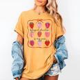 Bilingual Education Is My Jam Strawberry Spanish Teacher Women's Comfort Colors T-Shirt Mustard Bilingual Education Is My Jam Strawberry Spanish Teacher Women's Comfort Colors T-Shirt Mustard