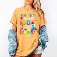 I Blasted Through 100 Days Of School 100th Day Teacher Kids Women's Comfort Colors T-Shirt Mustard