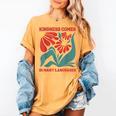 Boho Flower ESL Teacher Kindness Comes In Many Languages Women's Comfort Colors T-Shirt Mustard Boho Flower ESL Teacher Kindness Comes In Many Languages Women's Comfort Colors T-Shirt Mustard