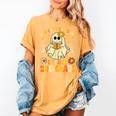 You Can't Scare Me I Teach 2nd Grade Halloween Teacher Ghost Women's Comfort Colors T-Shirt Mustard You Can't Scare Me I Teach 2nd Grade Halloween Teacher Ghost Women's Comfort Colors T-Shirt Mustard