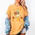 You Can't Scare Me I Teach 5th Grade Teacher Halloween Ghost Women's Comfort Colors T-Shirt Mustard You Can't Scare Me I Teach 5th Grade Teacher Halloween Ghost Women's Comfort Colors T-Shirt Mustard