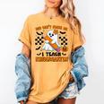You Can't Scare Me I Teach Kindergarten Teacher Halloween Women's Comfort Colors T-Shirt Mustard You Can't Scare Me I Teach Kindergarten Teacher Halloween Women's Comfort Colors T-Shirt Mustard