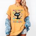 Cat Kitty I'm A Math Teacher Of Course I Have Problems Women's Comfort Colors T-Shirt Mustard