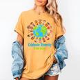 Celebrate Diversity Everyday Teachers & School Student Women's Comfort Colors T-Shirt Mustard Celebrate Diversity Everyday Teachers & School Student Women's Comfort Colors T-Shirt Mustard