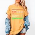 Chemist Science Teacher Student Chemistry Women's Comfort Colors T-Shirt Mustard