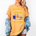 Chemistry Is Like Cooking Science Teacher Student Women's Comfort Colors T-Shirt Mustard
