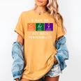 Chemisty Science Teacher Periodic Table Halloween Women's Comfort Colors T-Shirt Mustard Chemisty Science Teacher Periodic Table Halloween Women's Comfort Colors T-Shirt Mustard